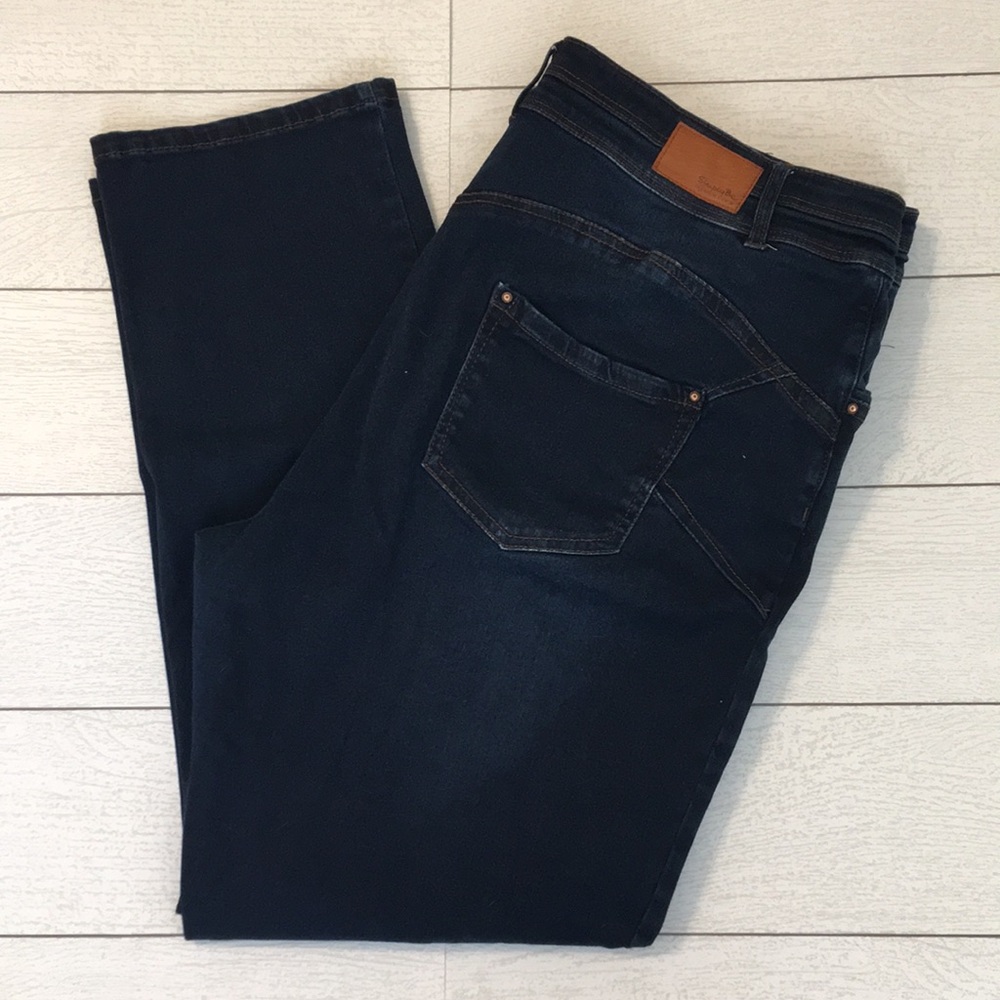 Simply Be Dark Wash Jeans